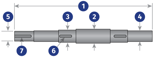 Martin shaft drawing